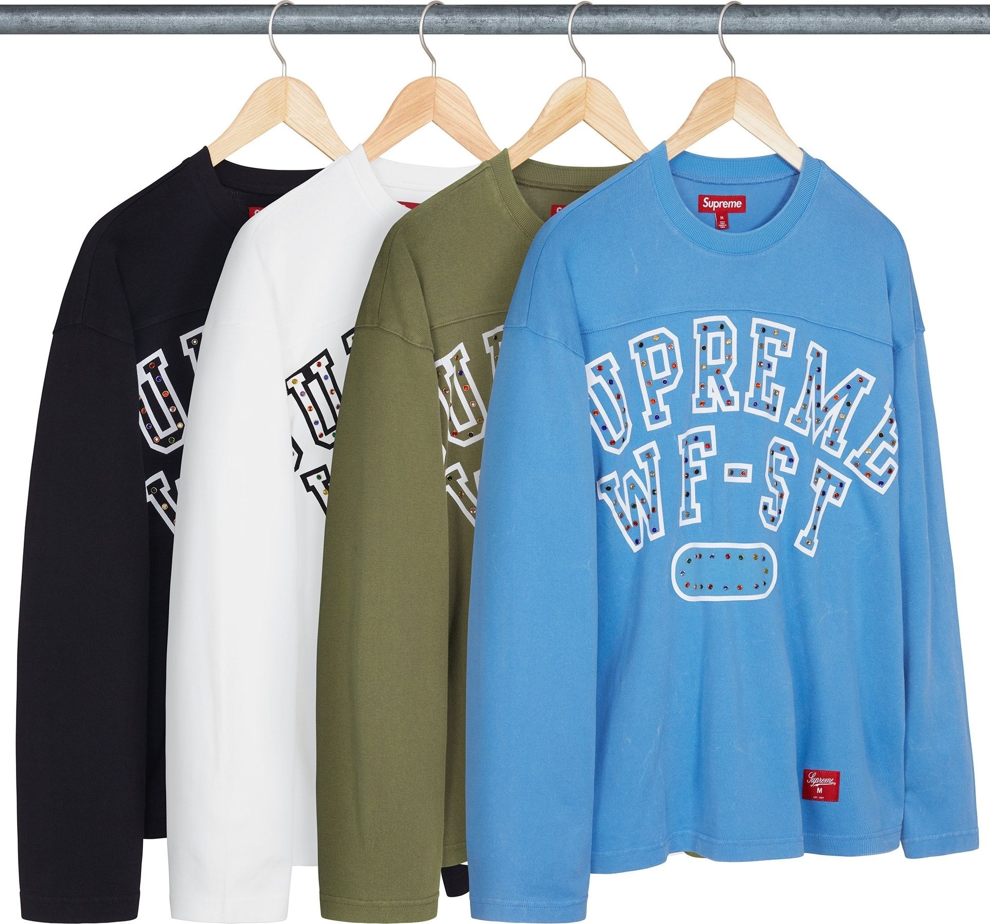 Athletic Studded L/S Top
